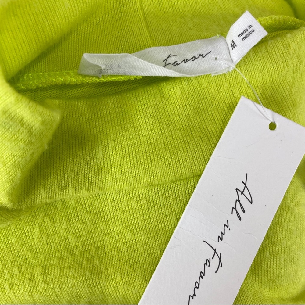 ALL IN FAVOR Mock Neck Sweatshirt - Picture 6 of 7